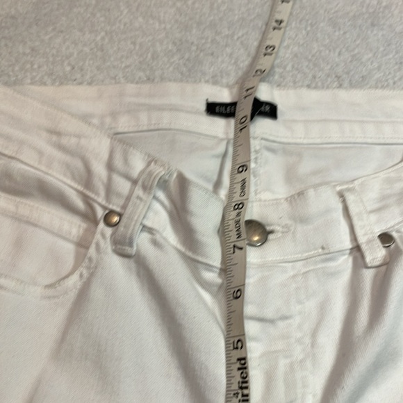 Eileen fisher white jeans - Picture 9 of 10